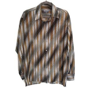 Vintage Bassiri Unmo Party Dress Button Down Shirt